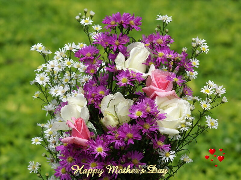 Bouquet of Flowers — Purple, Festive