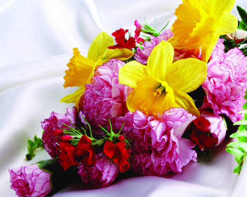 Bouquet of Flowers — Yellow, Calm, Spring