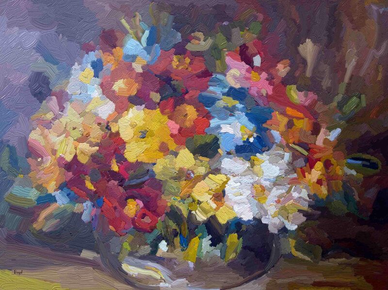 Bouquet of Flowers — Yellow