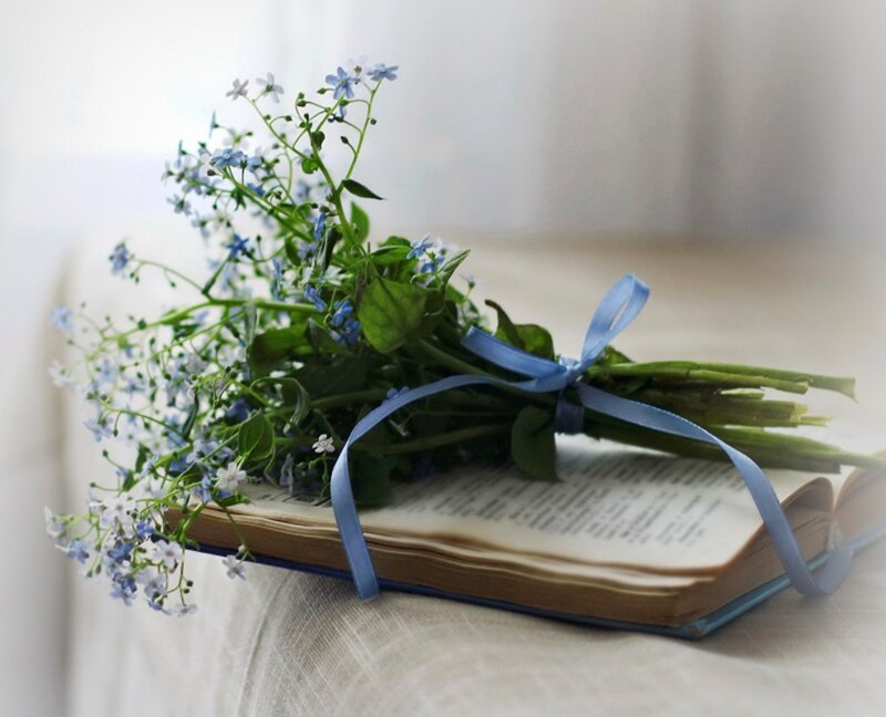 Bouquet of Forget-me-nots — Blue, Serene, Morning