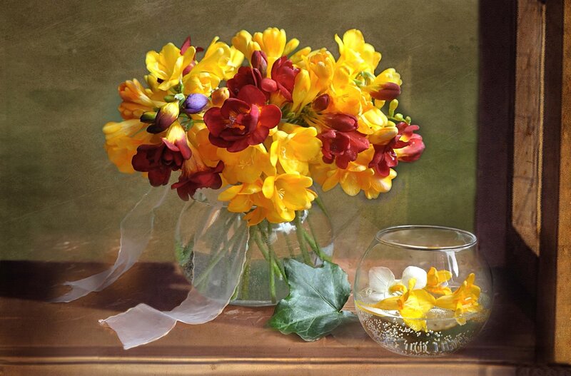 Bouquet of Freesias