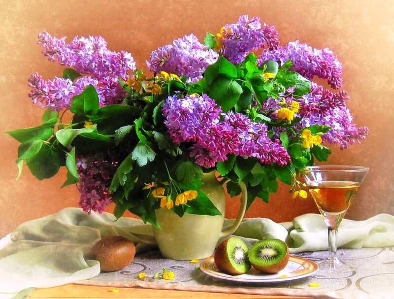 Bouquet of Lilacs — Purple, Calm, Spring, Photograph