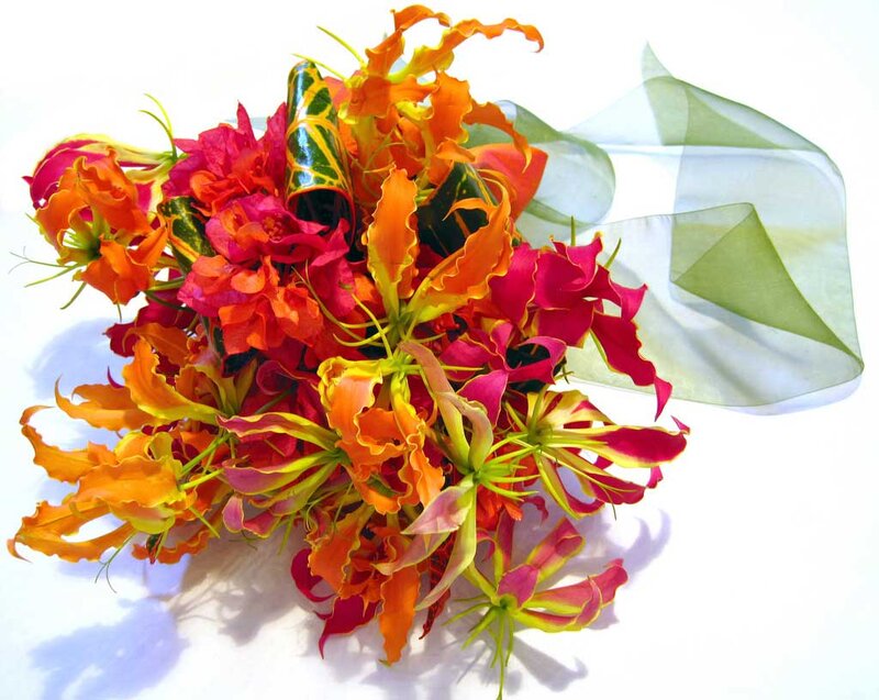 Bouquet of Lilies — Orange