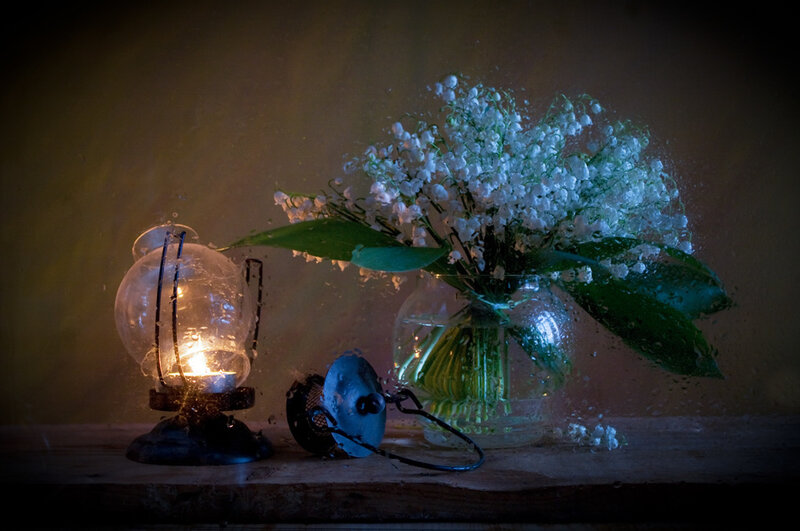 Bouquet of Lily-of-the-valley — White