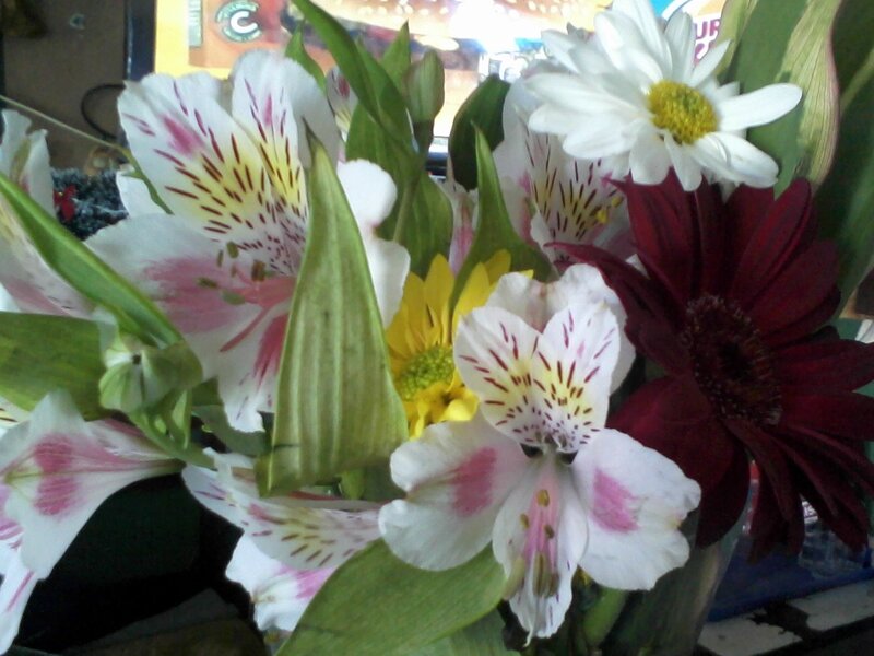 bouquet of mixed flowers