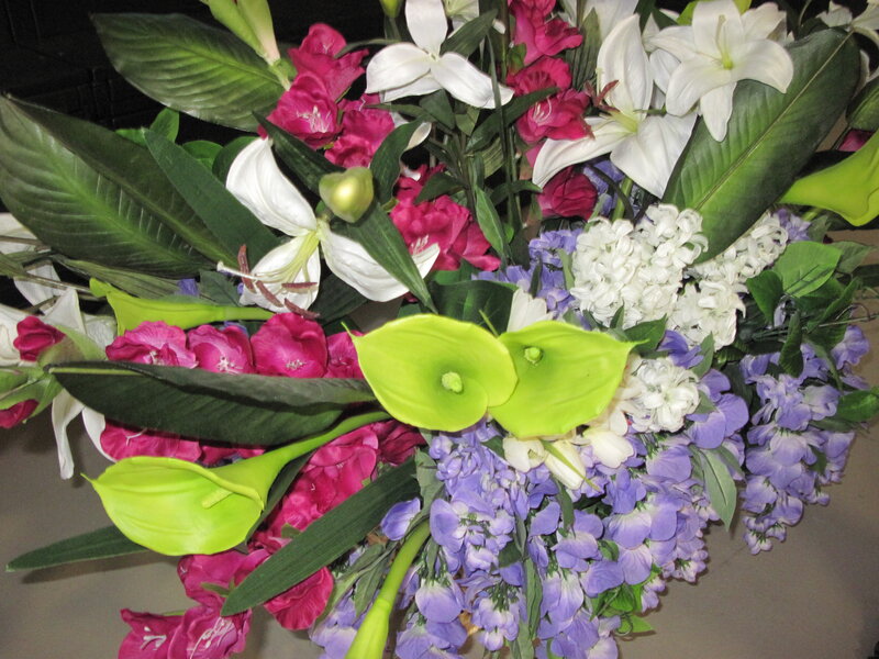 Bouquet of Mixed Flowers — Green, Calm, Photograph