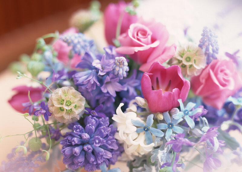 Bouquet of Mixed Flowers — Pink, Soft
