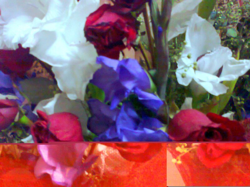 Bouquet of Mixed Flowers — White