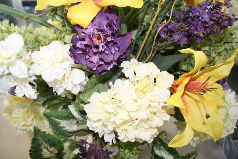 Bouquet of Mixed Flowers — Yellow, Calm, Photograph, Lilies