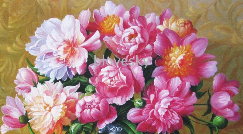 Bouquet of Peonies — Pink