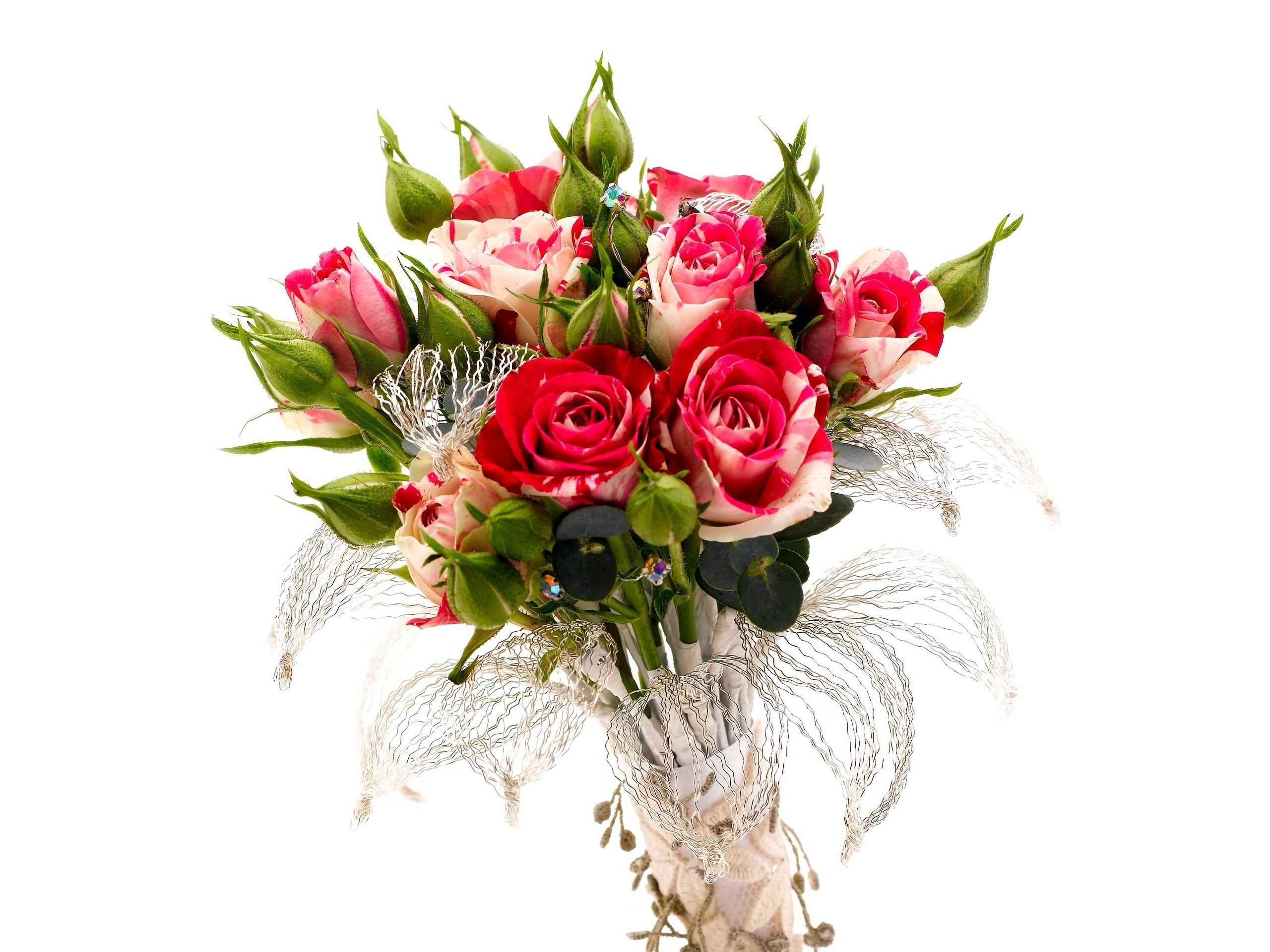 Bouquet of pink roses