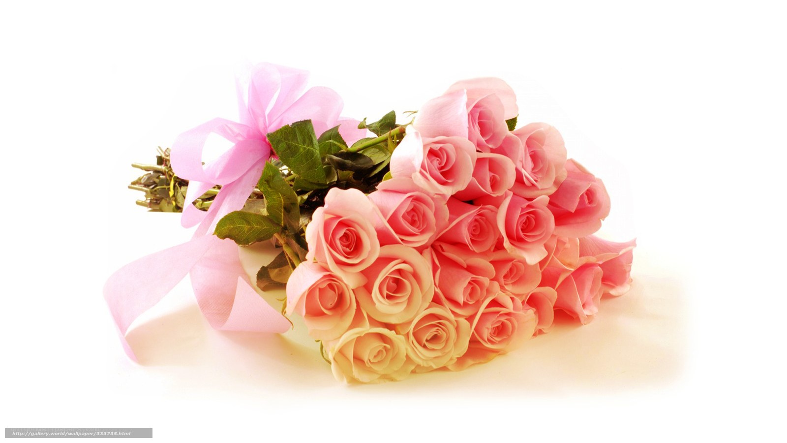 bouquet of pink roses