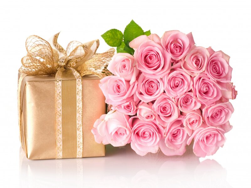 Bouquet of Pink Roses — Elegant, Photograph