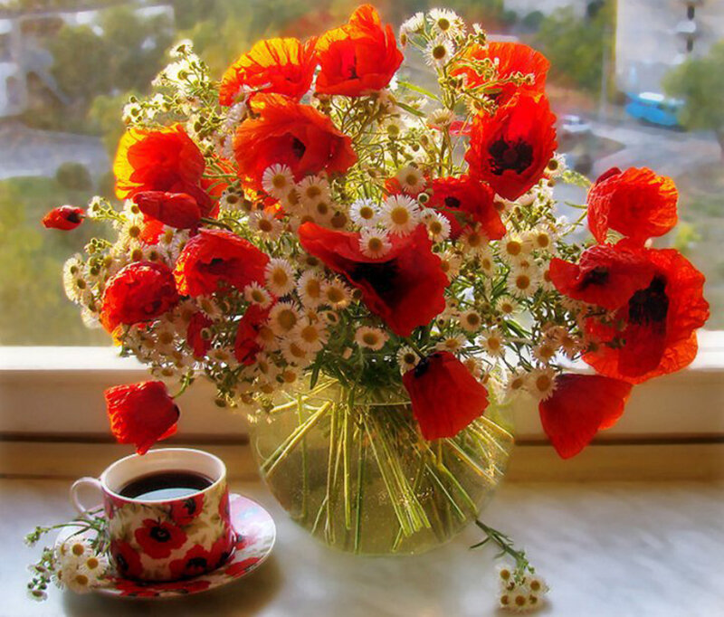 Bouquet of Poppies