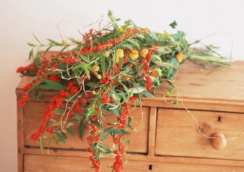 Bouquet of Red Flowers — Calm