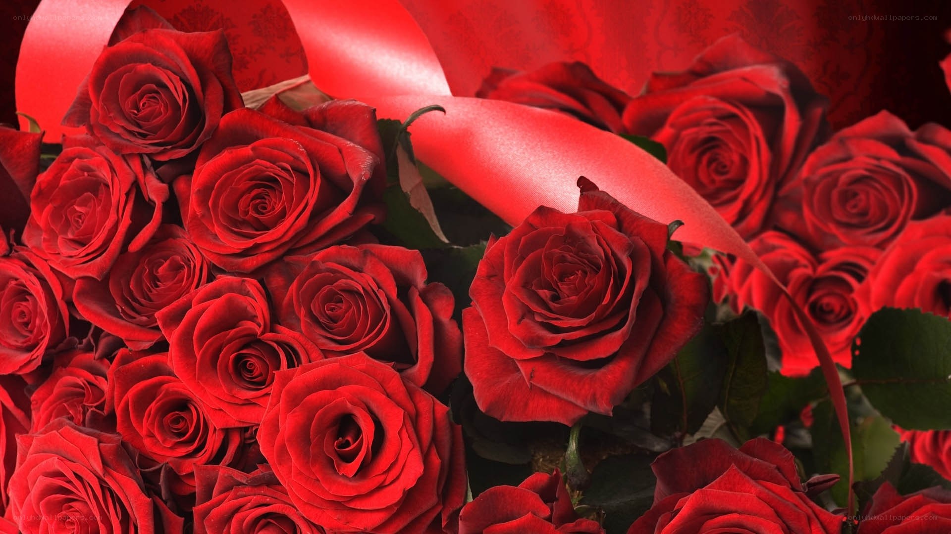 bouquet of red roses