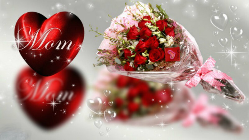 Bouquet of Red Roses — Romantic, Digital Art, Heart