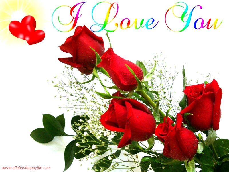 Bouquet of Red Roses — Romantic, Photograph, Hearts
