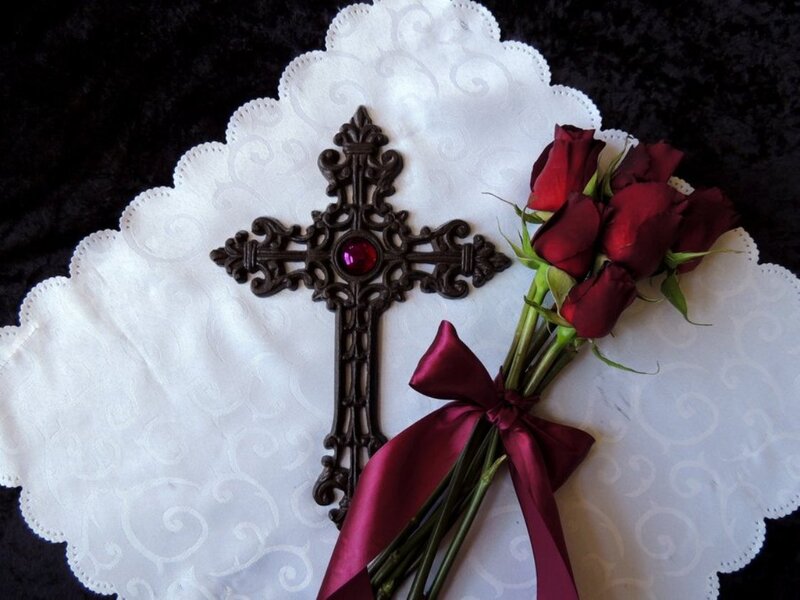 Bouquet of Red Roses — Somber