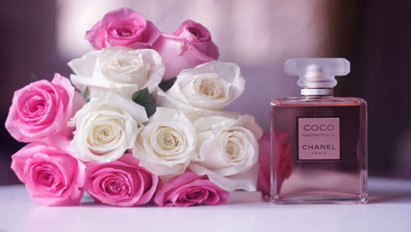 Bouquet of Roses and Perfume — Pink, Serene
