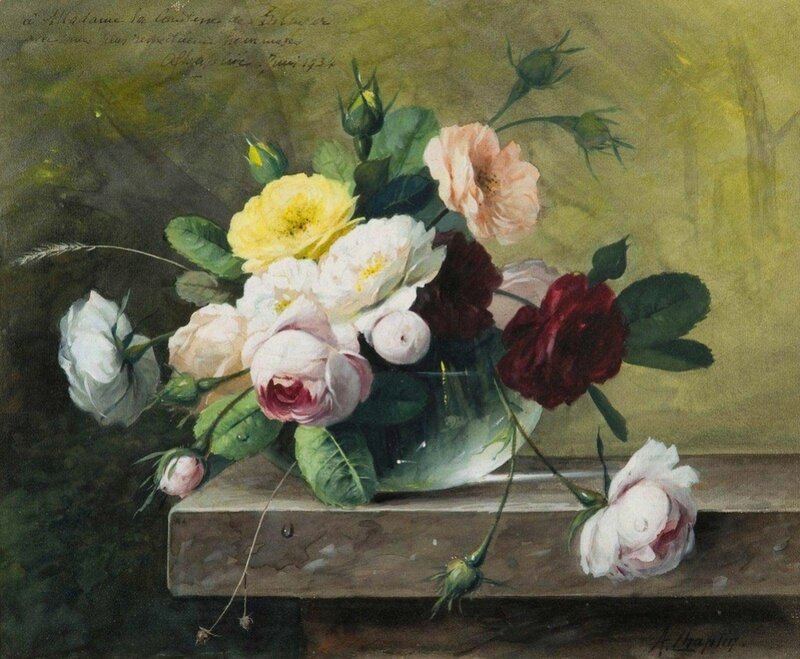Bouquet of Roses — Green, Calm