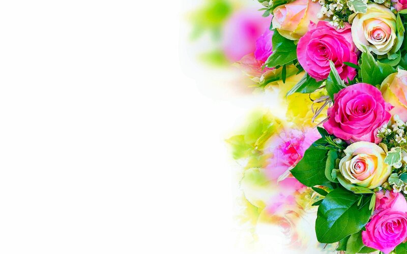 Bouquet of Roses — Pink, Bright