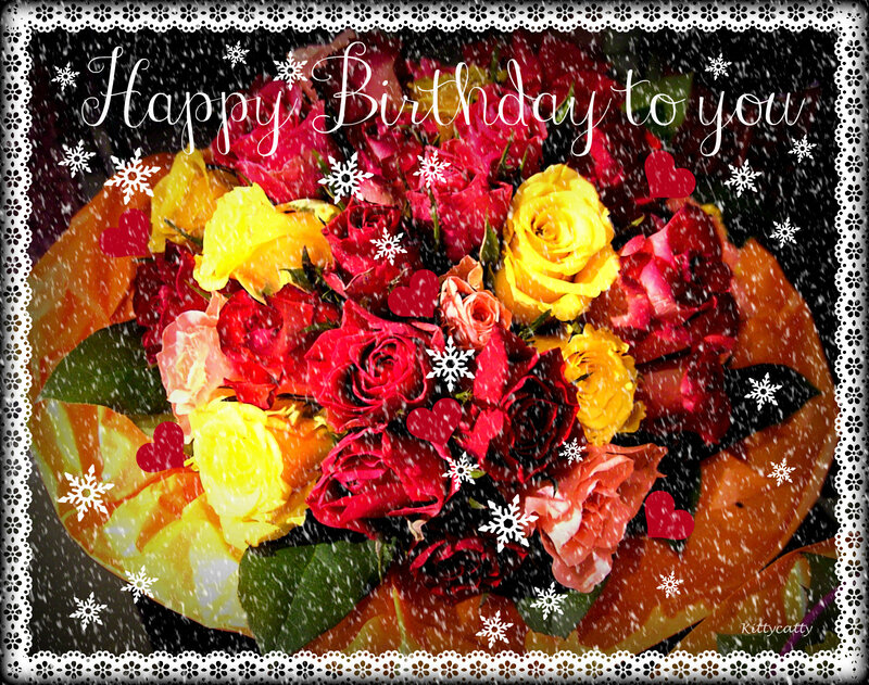 Bouquet of Roses — Red, Festive, Winter