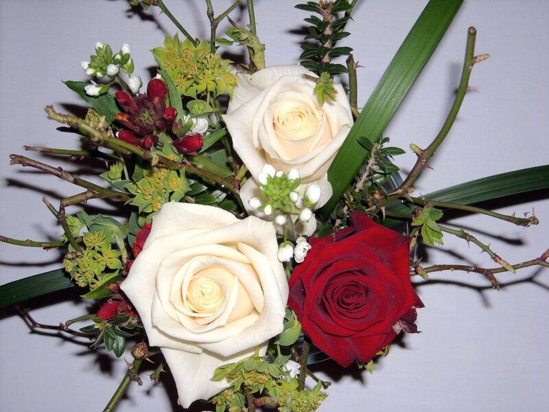Bouquet of Roses — White, Calm