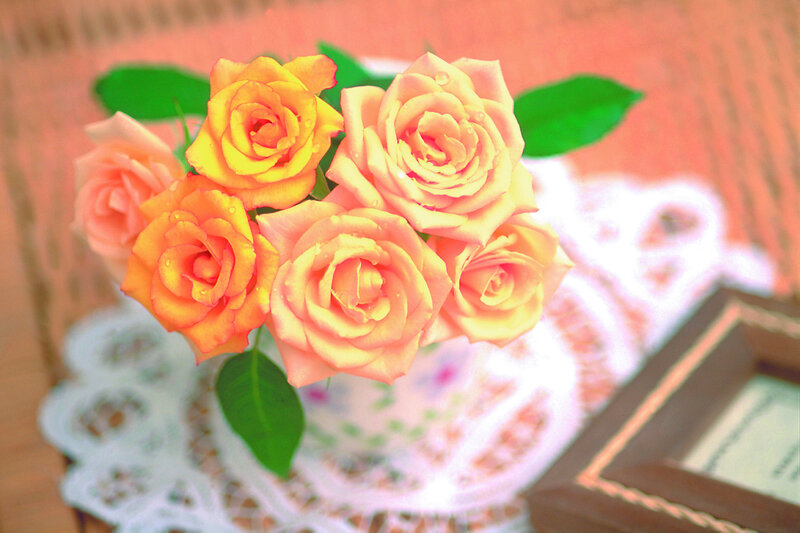 Bouquet of Roses — Yellow
