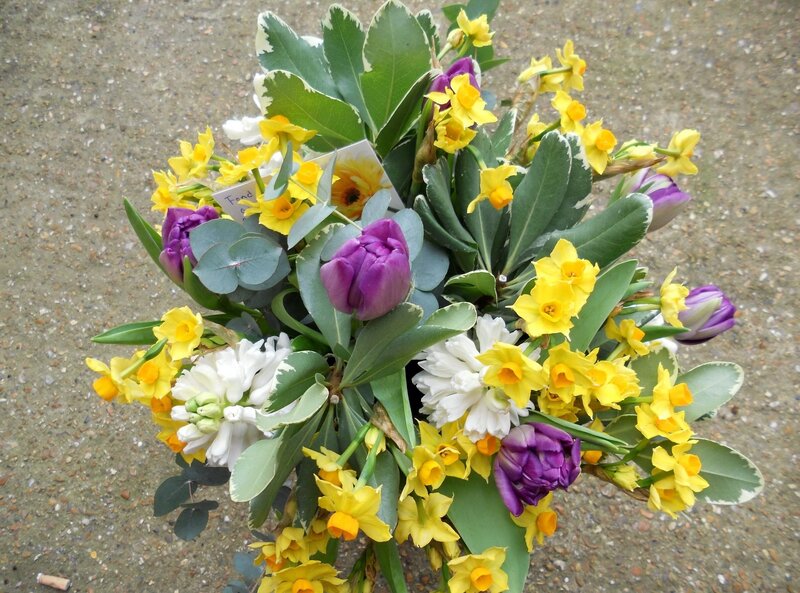 bouquet of spring flowers