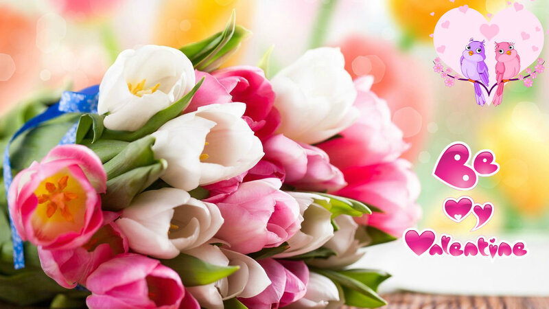 Bouquet of Tulips — Pink, Romantic, Spring