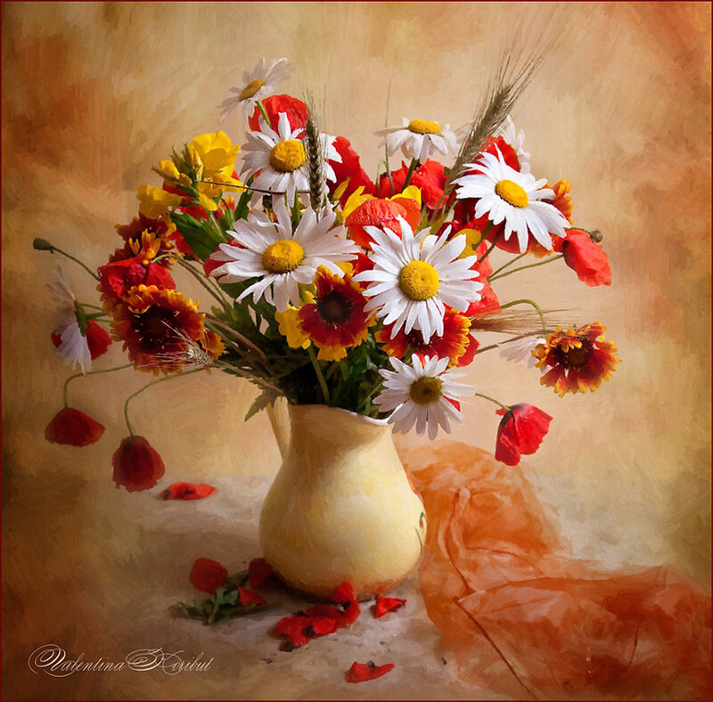 Bouquet of Wildflowers — Yellow, Calm, Autumn
