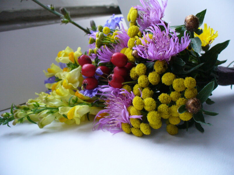 Bouquet of Wildflowers — Yellow