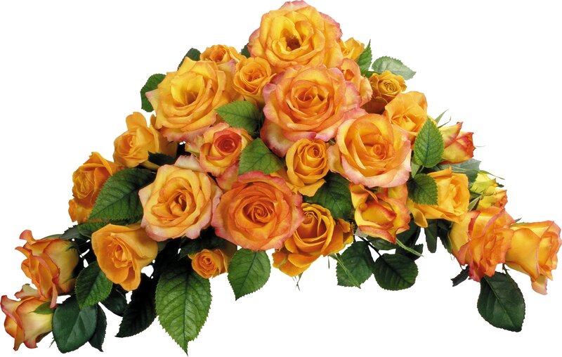 bouquet of yellow roses