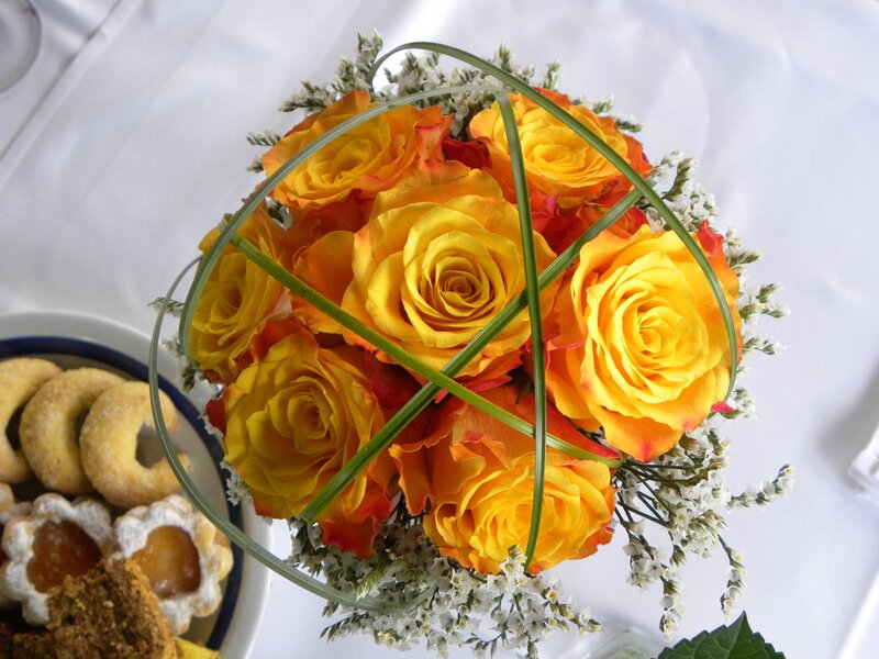 Bouquet of Yellow Roses — Calm, Afternoon
