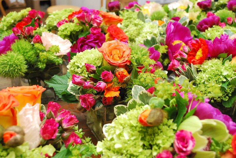 Bouquets of Flowers — Pink, Vibrant
