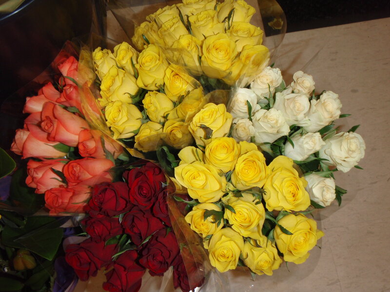 Bouquets of Roses — Yellow, Calm