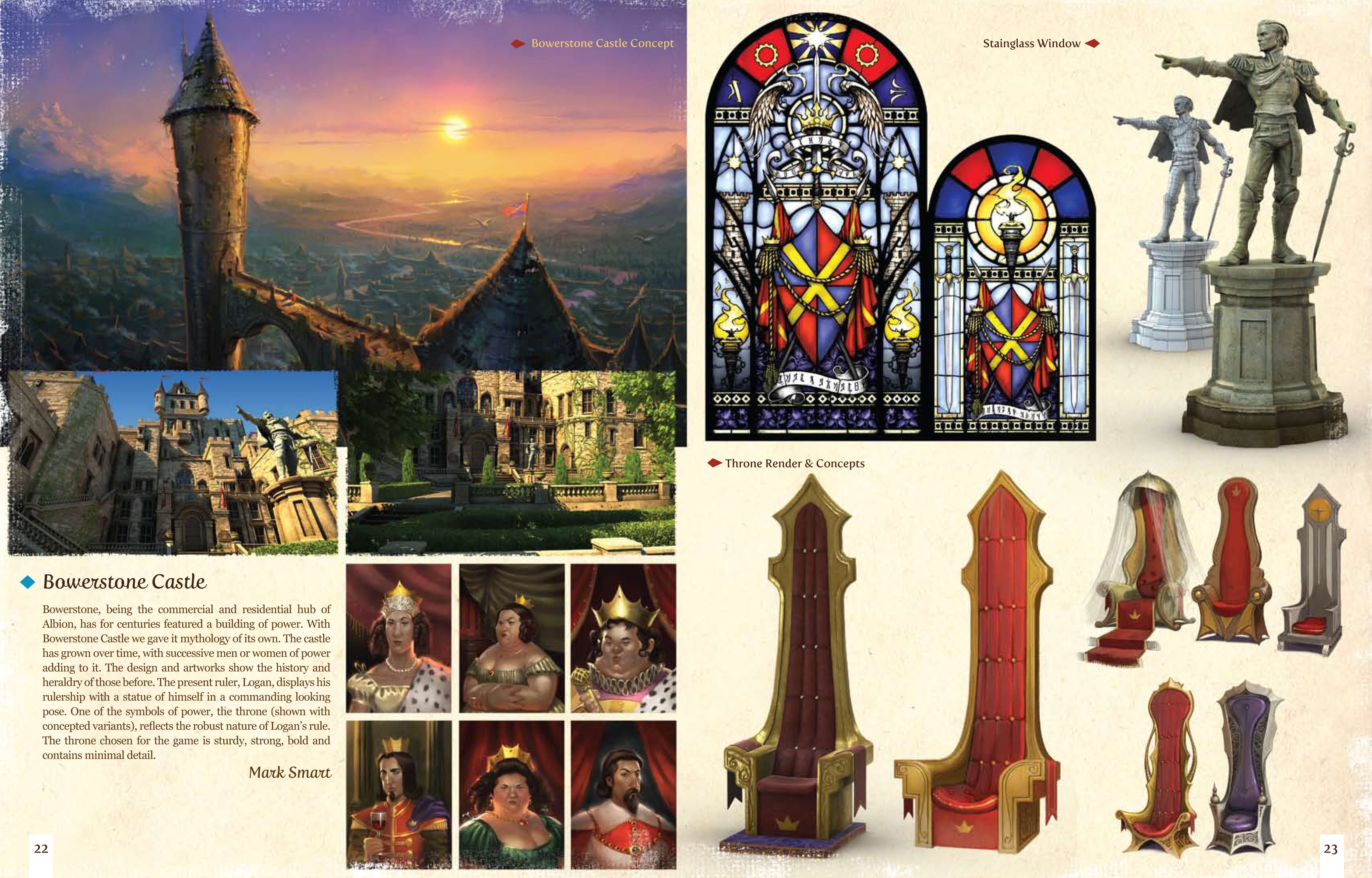 Bowerstone Castle Concept Art
