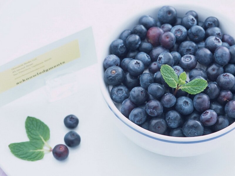 Bowl of Blueberries