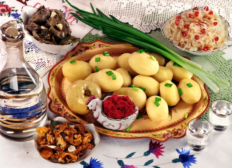 Bowl of Boiled Potatoes