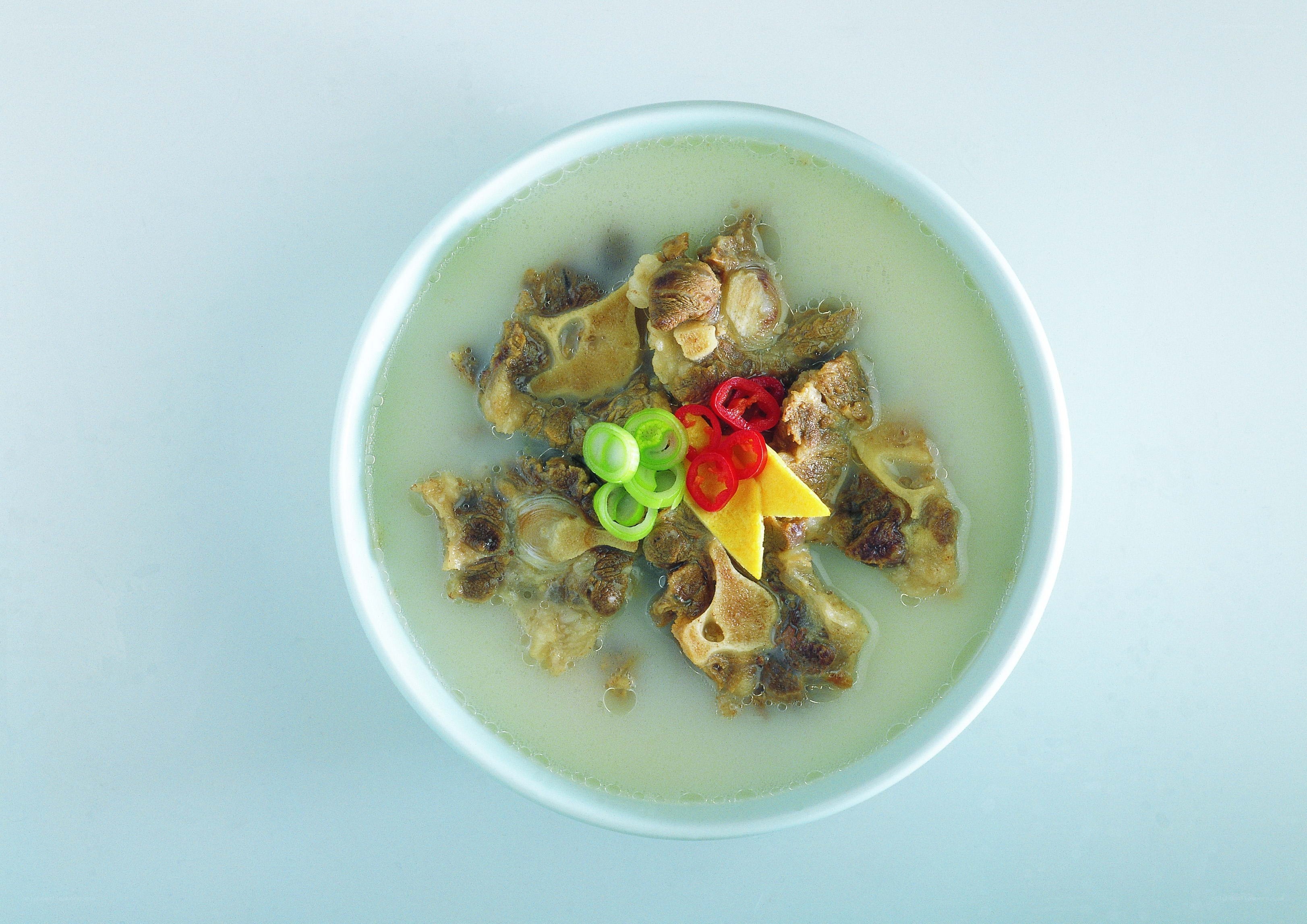 Bowl of bone soup