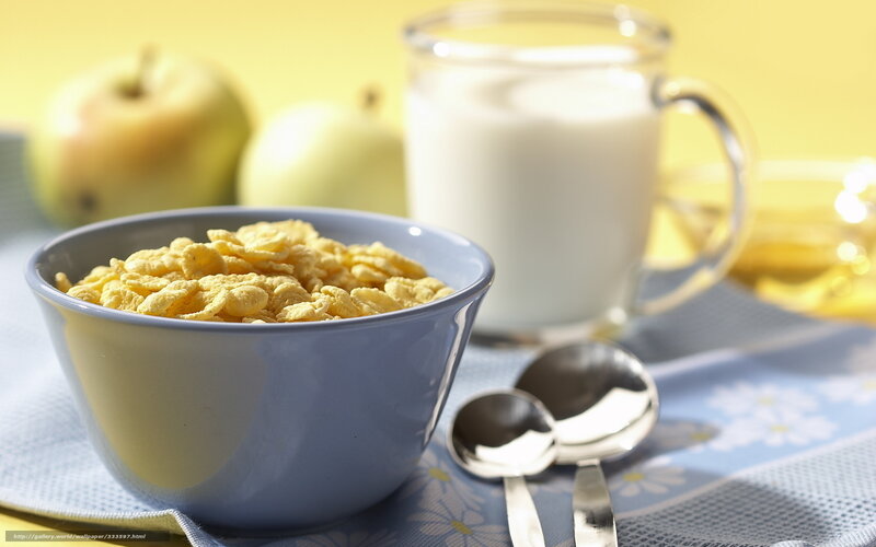 Bowl of Cereal and Milk