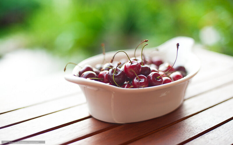 Bowl of Cherries — Red, Serene