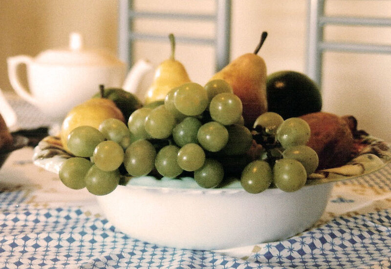 Bowl of Fruit on Table