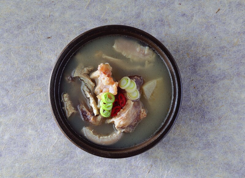 Bowl of Korean soup