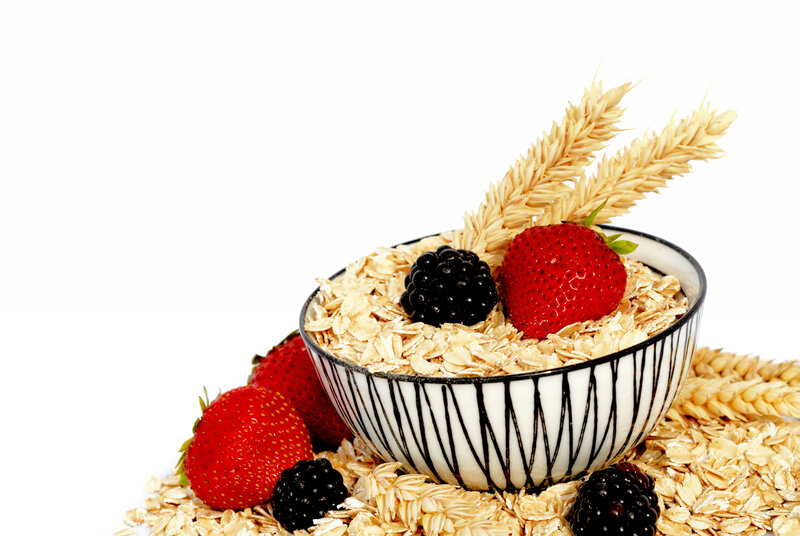 Bowl of Oatmeal with Berries