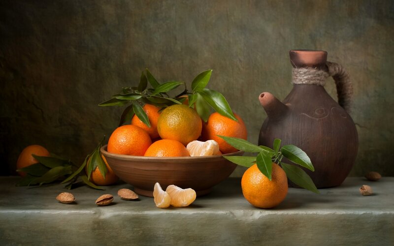 Bowl of Tangerines