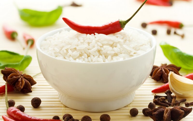 Bowl of White Rice — Calm