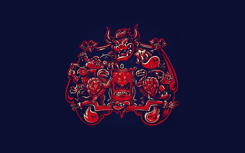 Bowser and Allies Crest