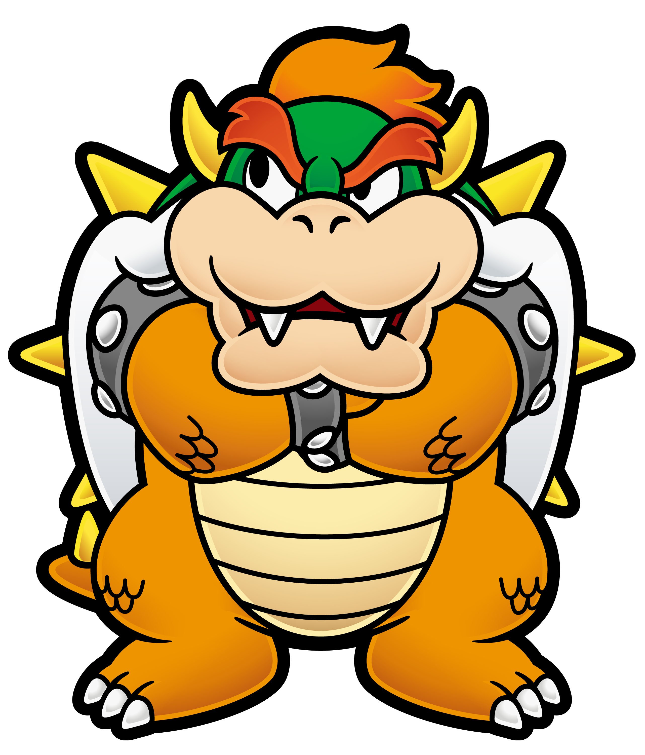 Bowser character from Mario series